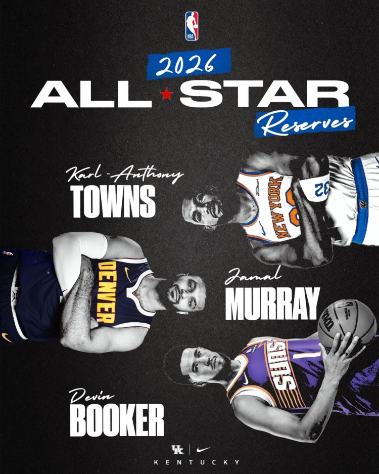 体育知识挑战-高质量校友！肯塔基共计五位校友入选今年全明星 首发两人